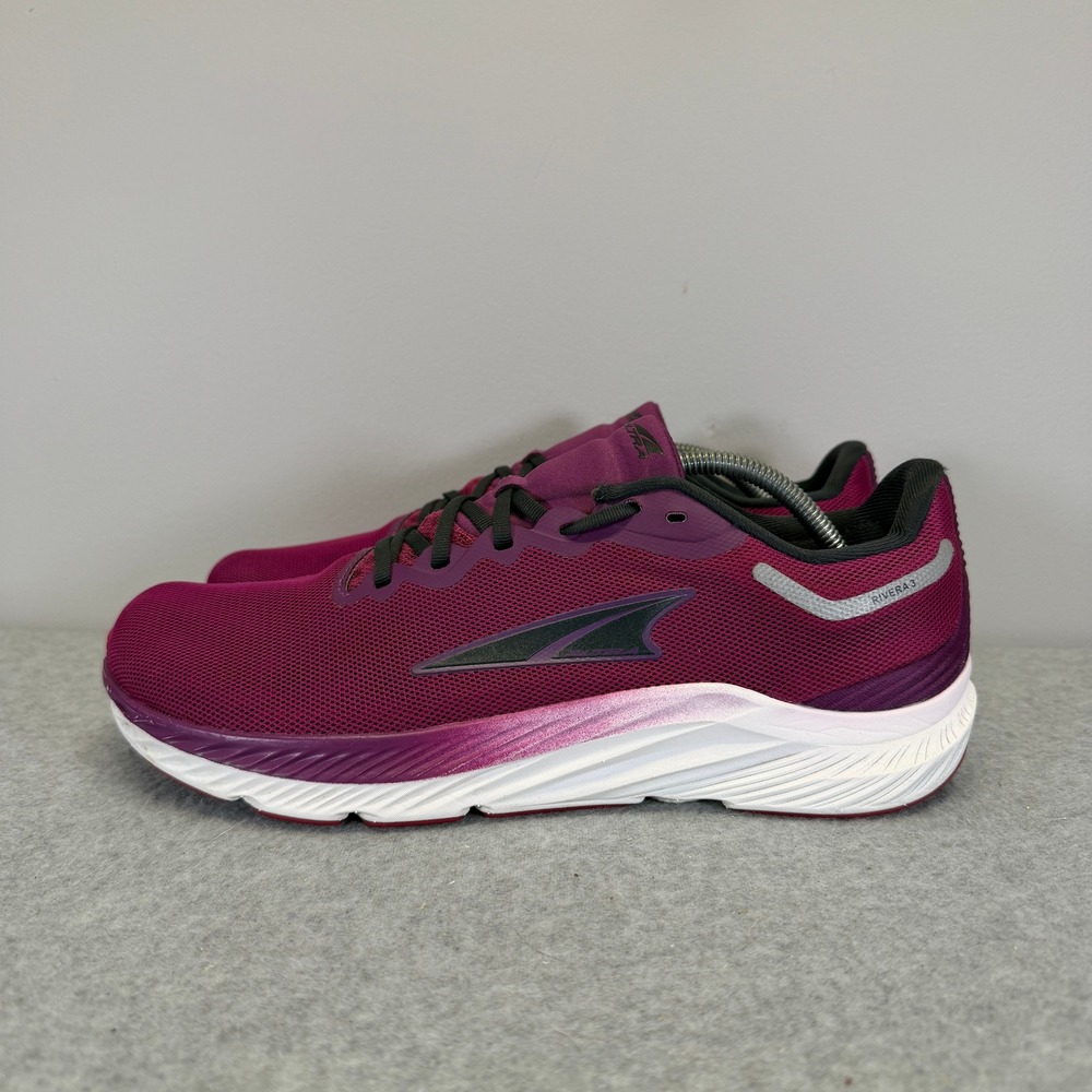 Altra Rivera 3 Womens Shoes Size 9.5 Maroon Mesh Running Sneakers AL0A7R7N050